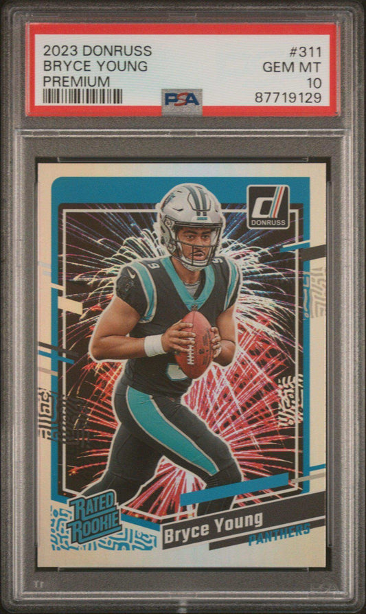 2023 Panini Donruss Bryce Young #311 Premium PSA 10