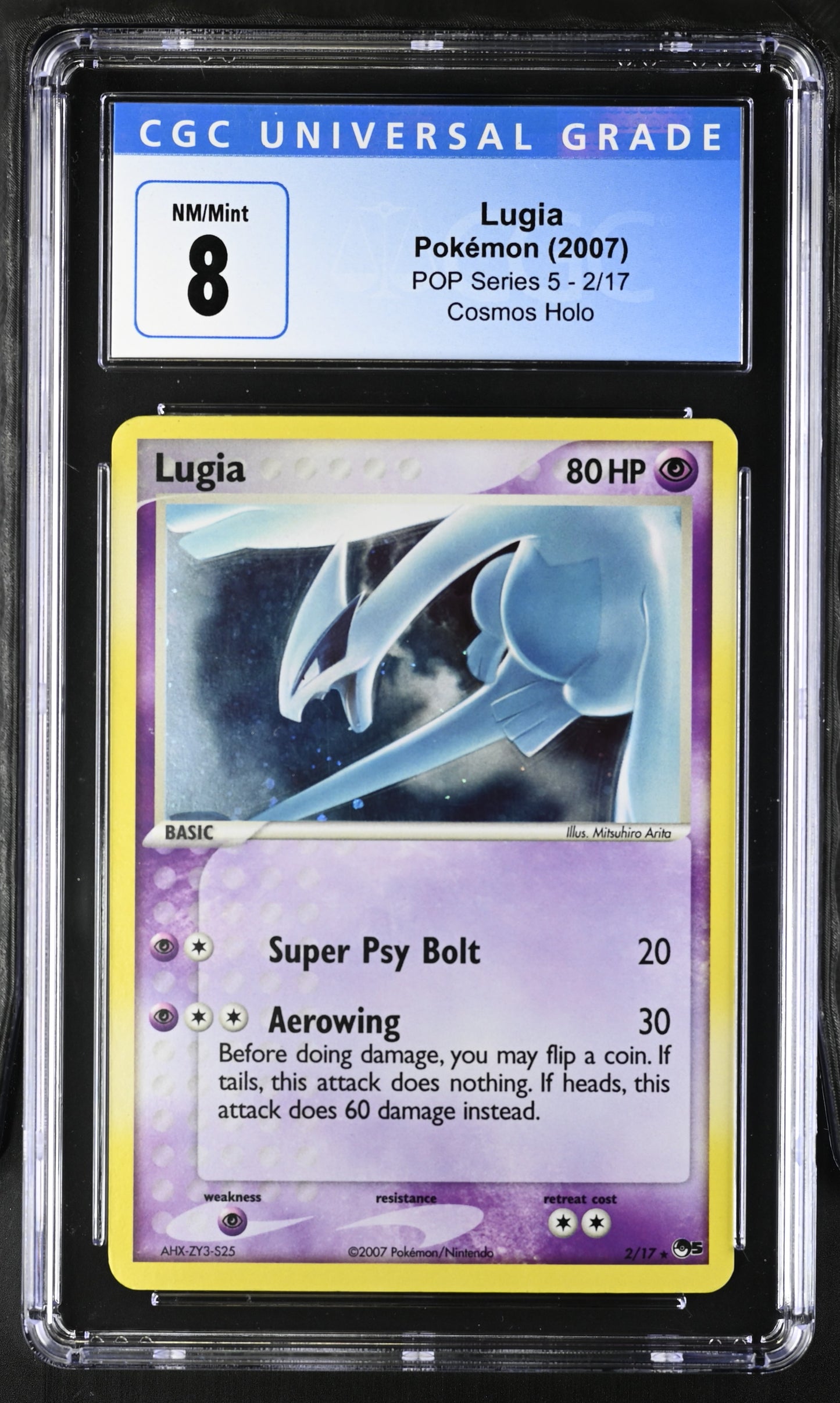 Pokémon Lugia #2/17 English CGC 8