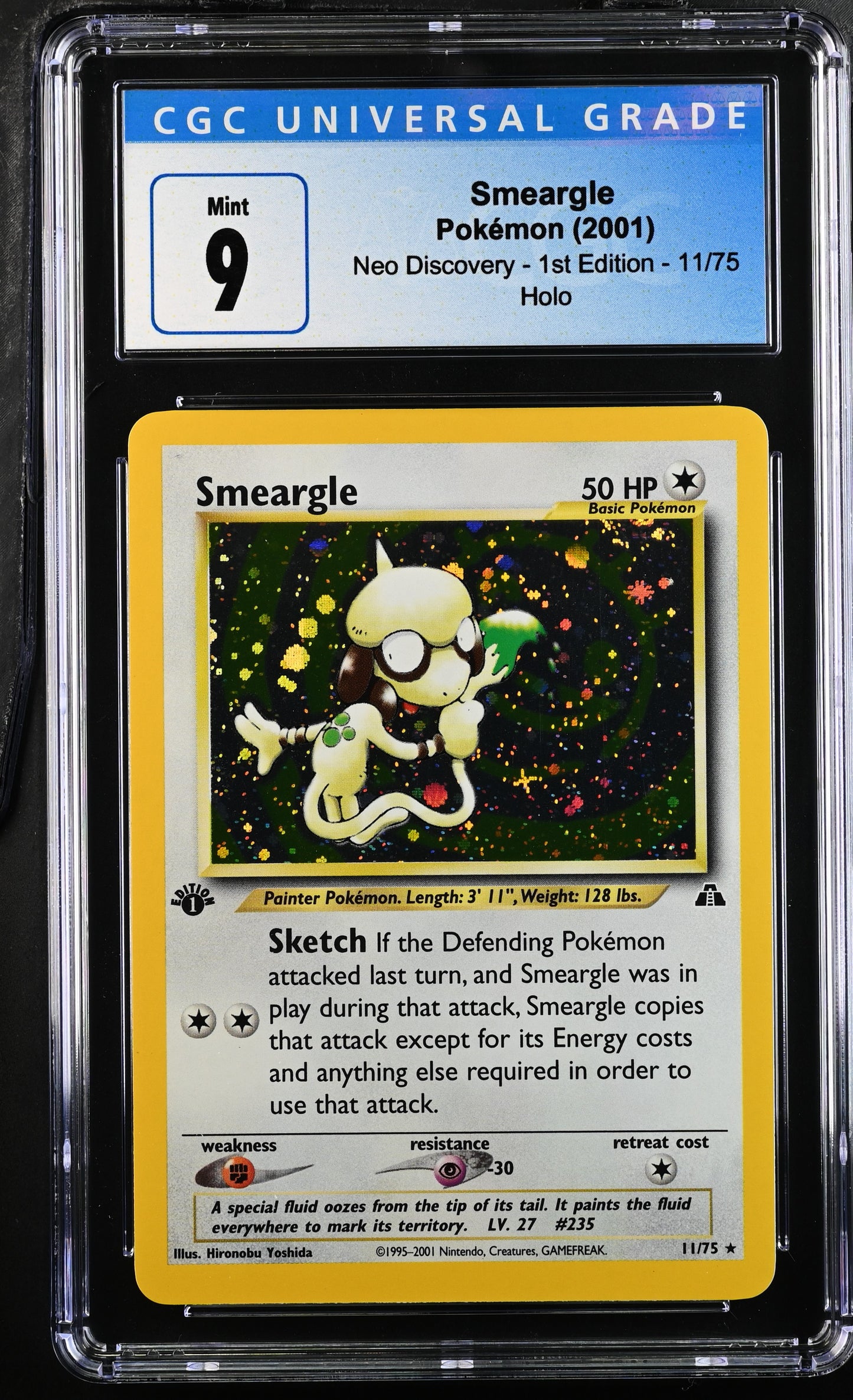 Pokémon Smeargle #11/75 English CGC 9