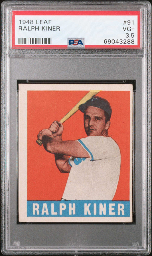 1948 Leaf Ralph Kiner #91 PSA 3.5