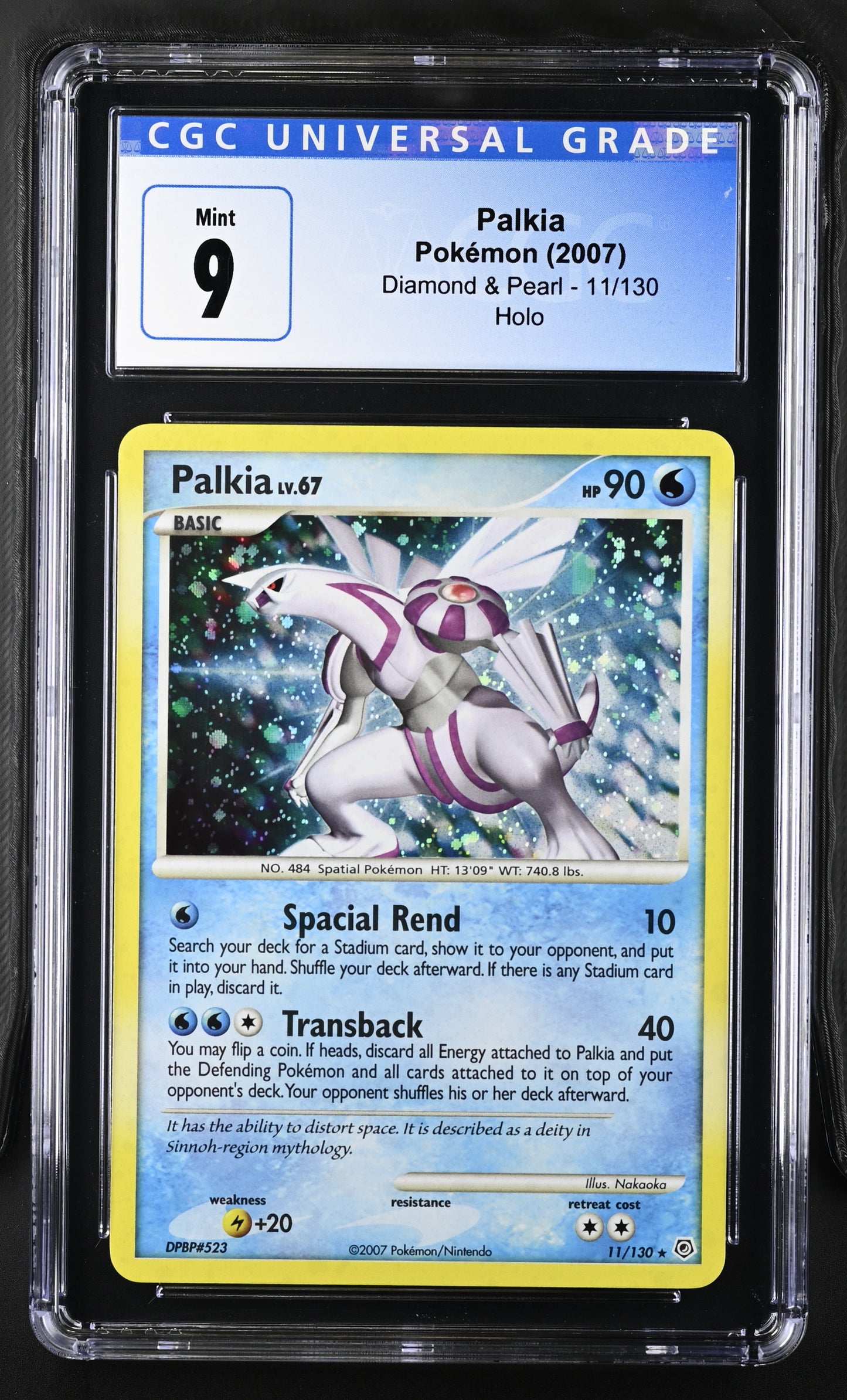 Pokémon Palkia #11/130 English CGC 9