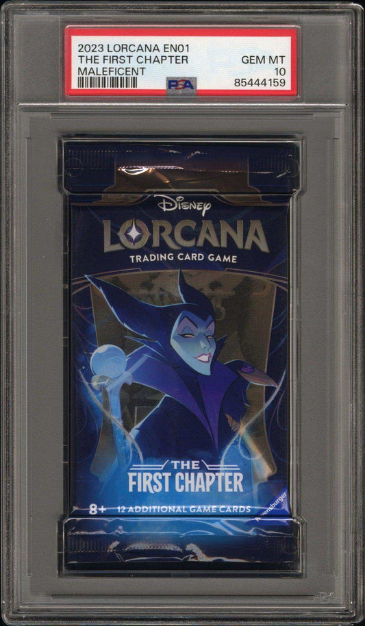 2023 Lorcana The First Chapter Pack The First Chapter Maleficent PSA 10