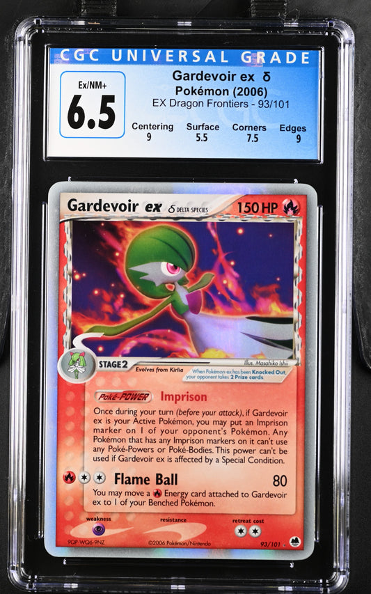 Pokémon Gardevoir ex δ #93/101 English CGC 6.5