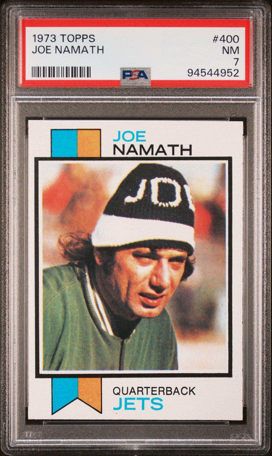 1973 Topps Joe Namath #400 PSA 7