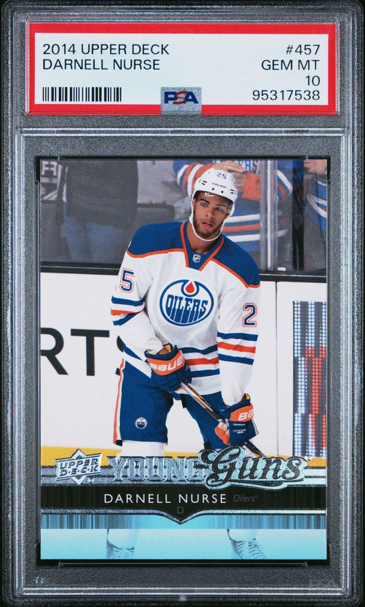 2014 Upper Deck Darnell Nurse #457 PSA 10