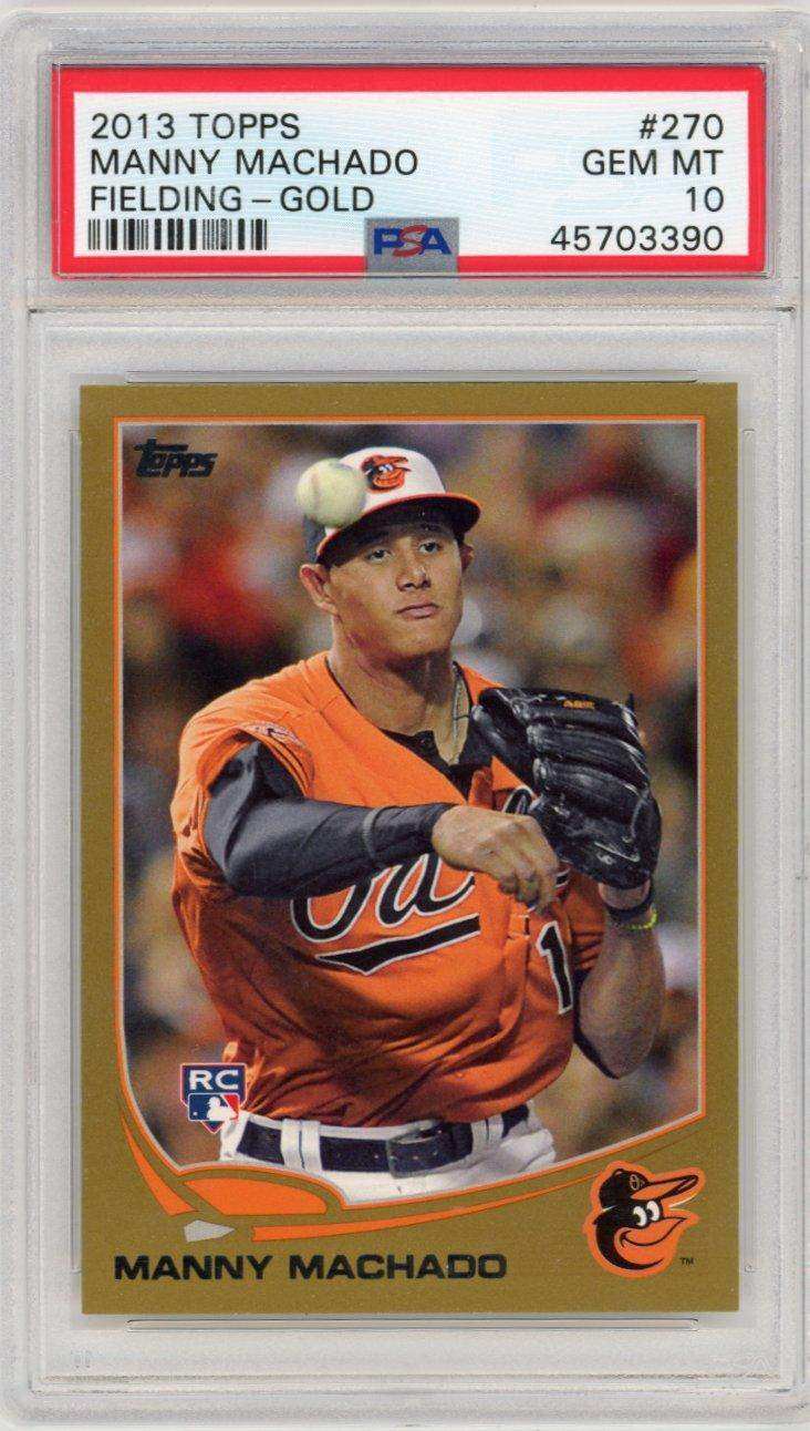 2013 Topps Manny Machado #270 PSA 10 – CardsHQ