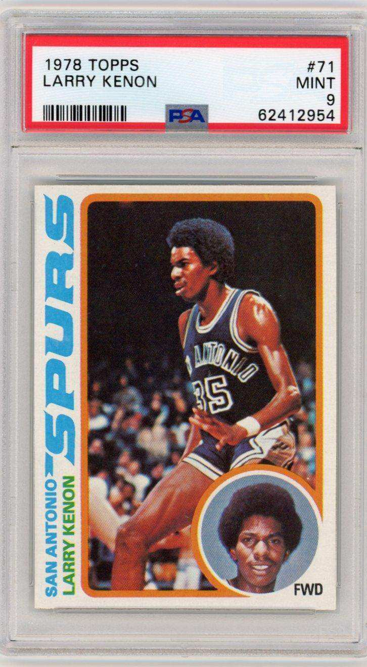 1978 Topps Larry Kenon #71 PSA 9