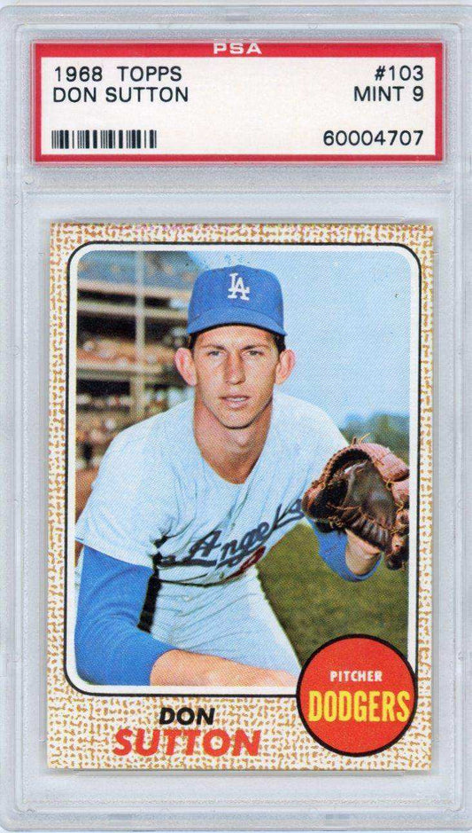 1968 Topps Don Sutton #103 PSA 9