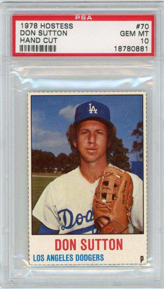 1978 Hostess Don Sutton #70 PSA 10