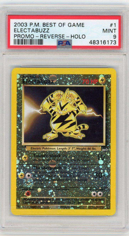 2003 A Game Of Thrones CCG Electabuzz-Rev. Foil #1 PSA 9