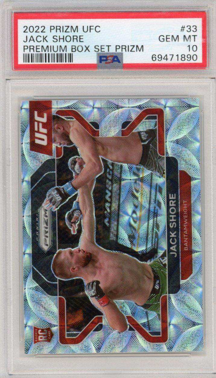 2022 Panini Prizm UFC Jack Shore #33 PSA 10