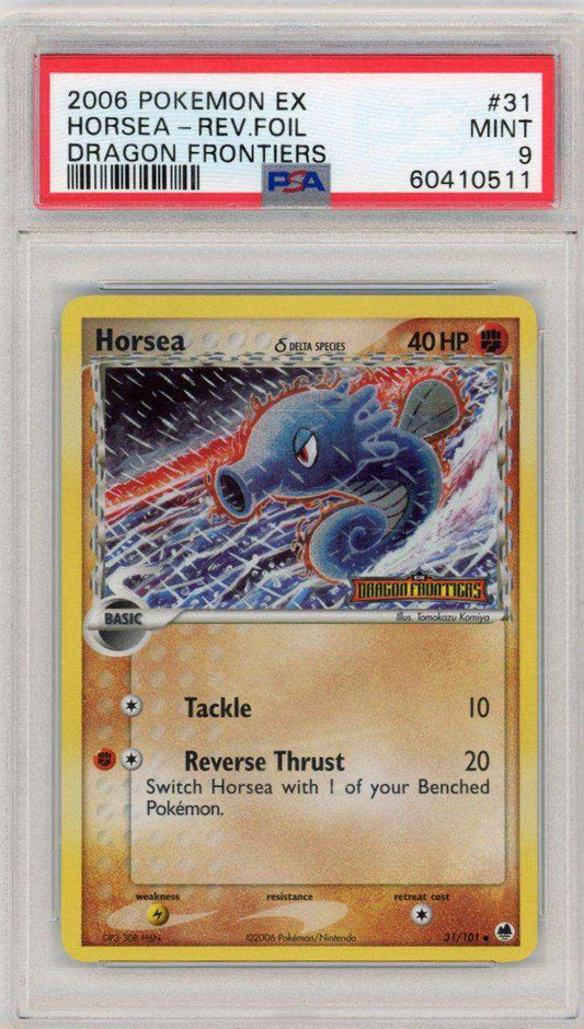 2006 Dragon Ball CCG Horsea-Rev. Foil #31 PSA 9