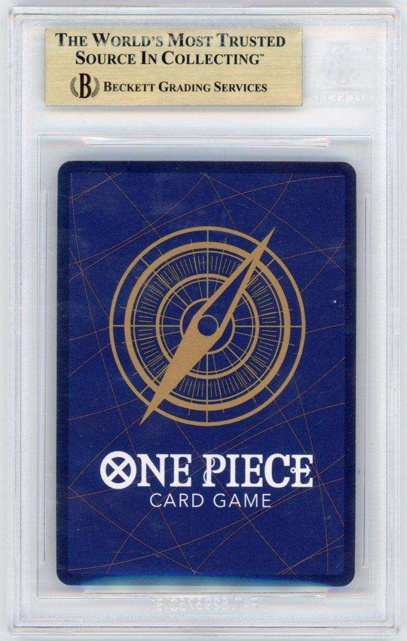 2022-24 One Piece Promos Jinbe SILVER FOIL P #P030 BGS 10