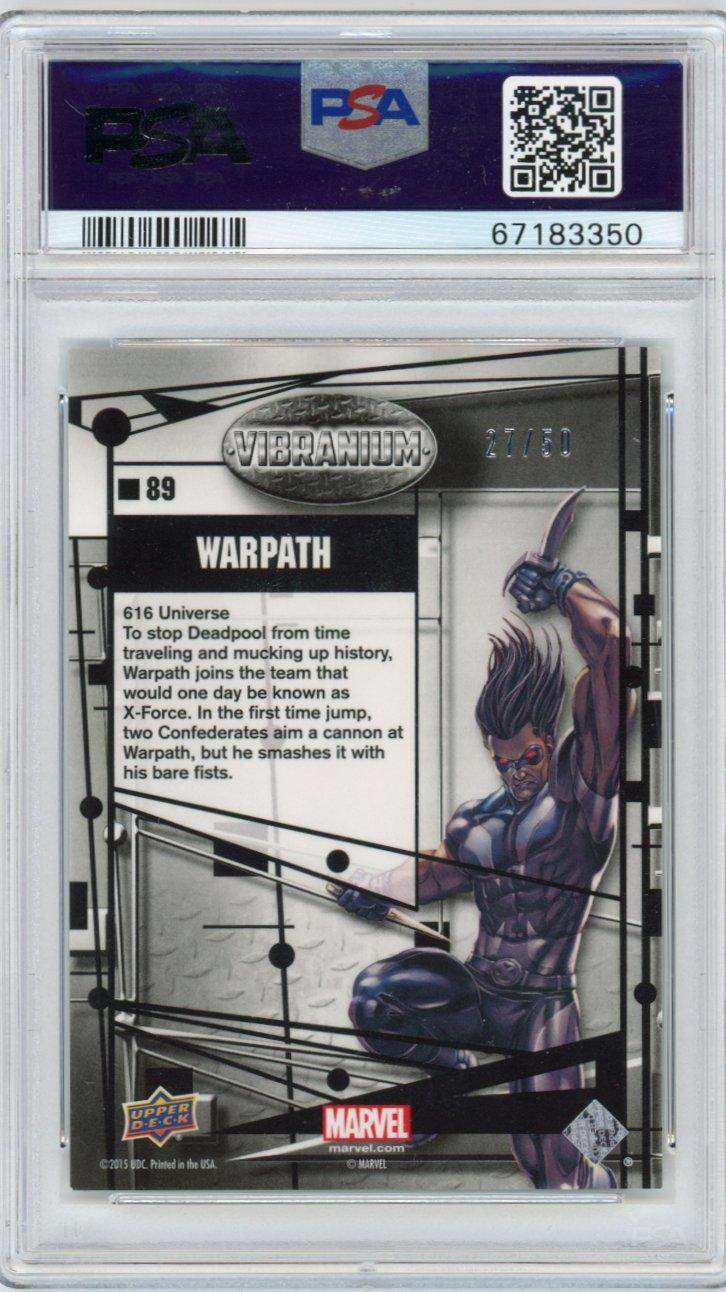 2016 hot Upper Deck Marvel Deadpool PSA 10