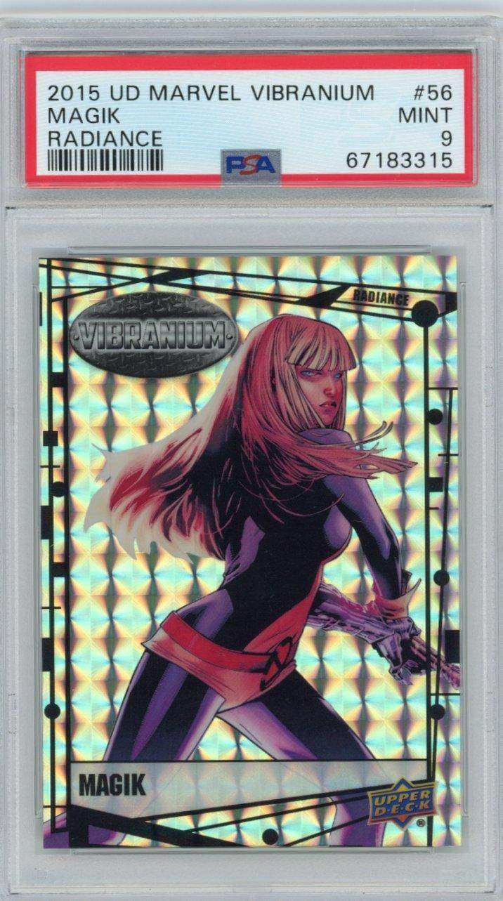 2015 Upper Deck Marvel Vibranium Radiance 56 Magik Psa 9