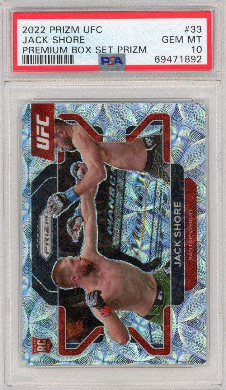 2022 Panini Prizm UFC Jack Shore #33 PSA 10