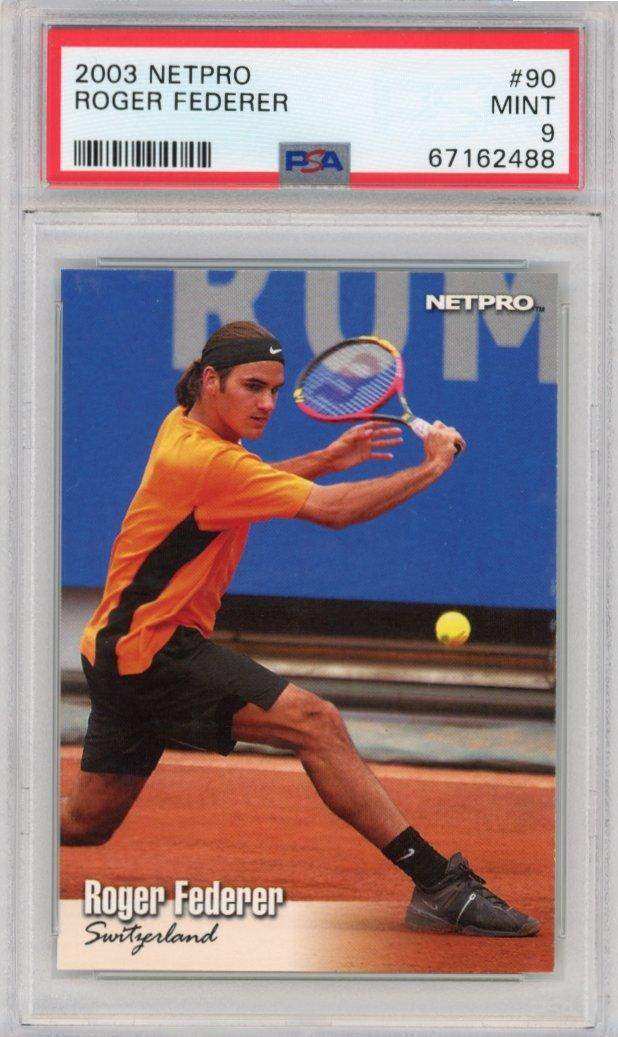 2003 Netpro 90 Roger Federer Psa 9