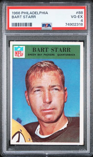 1966 PHILADELPHIA BART STARR #88 PSA VG-EX 4