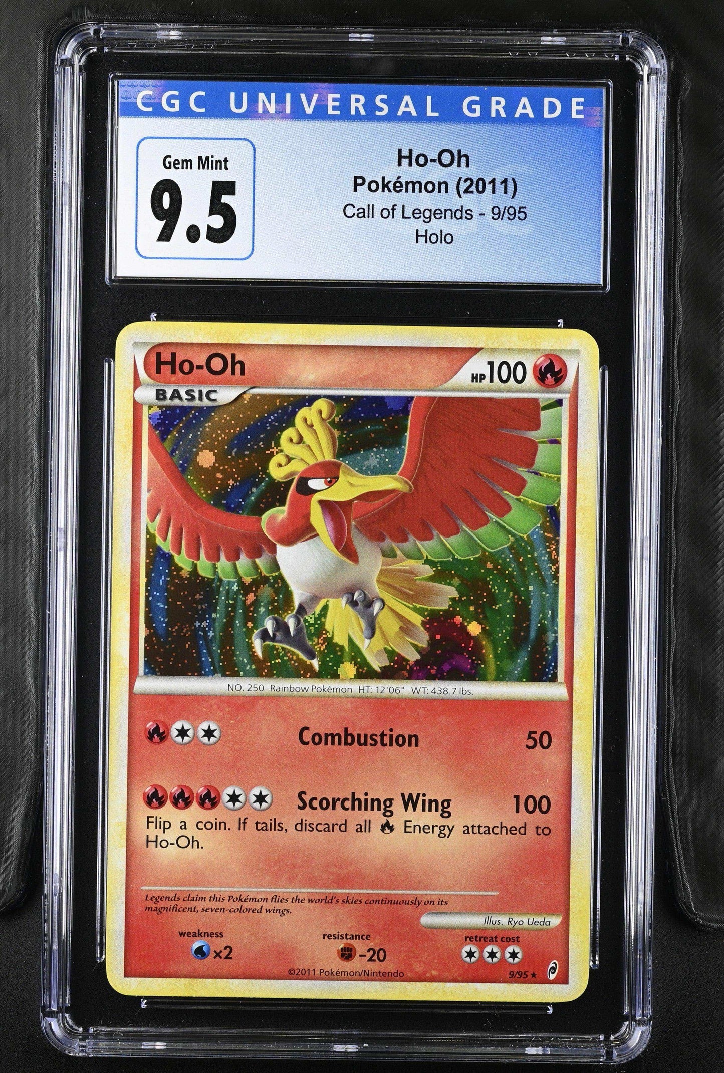 Ho-oh 9/95 Holo Chumlee Break Cgc 10