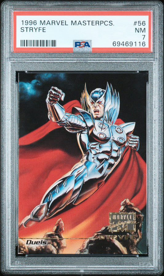 1996 Marvel Masterpieces 56 Stryfe Psa 7