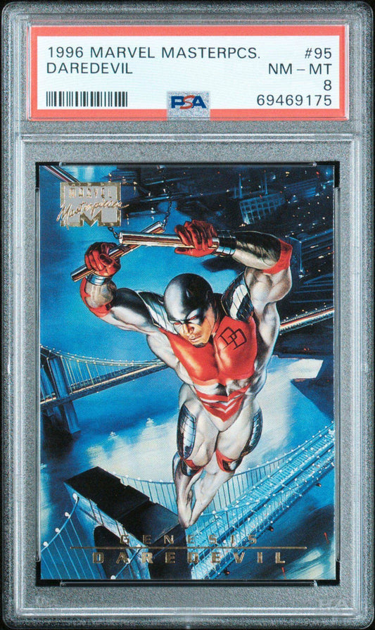 1996 Marvel Masterpieces 95 Daredevil Psa 8